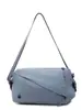 Bolsa de Lona Transfronteriza para Mujer, Gran Capacidad, Nuevo Modelo Verano 2026, Bolso Almohada Cruzado de un Solo Hombro, Mochila Multifuncional
