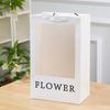 Bolsa de Embalagem de Flores Transparente, Sacola de Presente de Papel Especial com Janela, Lembrança do Festival Qixi, Presente Souvenir, Bolsa Tote para Bonecas