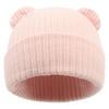Gorro de oso para bebé otoño e invierno comercio exterior en stock gorro de punto de alta elasticidad para niños y niñas