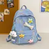 Mochila estilosa de alta capacidade, mochila para estudante do ensino médio e universitário, mochila fresca estilo japonês atacado