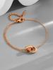 Nueva Pulsera Europea y Americana Transfronteriza de Acero de Titanio para Mujer Estilo Coreano Acero Inoxidable Retenedor de Color con Incrustaciones de Diamantes y Zirconias Pulsera Simple Moderna Estilo Mixto