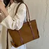 Bolso Retro de Gran Capacidad Transfronterizo para Mujer Nuevo Estilo Otoño 2026 Versátil para Viajes Diarios Bolso de Hombro Único Bolso de Mano Tote Popular