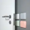 Tapete de porta anti-colisão espessado silicone porta traseira porta toque maçaneta da porta tapete anti-colisão adesivo de porta amortecedor simples porta
