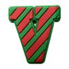 Carta Creativa de Navidad DIY Zuecos Flor Zapato Hebilla Pegamento Suave de PVC Desmontable Zapatos de Jardín Bolso de Playa Hebilla Decorativa