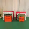 Caja de regalo festiva de esmalte, caja de regalo vintage y de alta gama, caja vacía, empaque de regalo de cumpleaños, caja de regalo, caja de recuerdo, hecho a medida