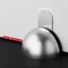 Succión de Puerta Anticolisión Puerta de Vidrio Tope de Puerta de Silicona Nuevo Sin Perforaciones A Prueba de Viento Fijo Puerta de Dormitorio Amortiguador Magnético Succión de Piso