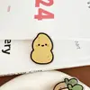 Clipes de frutas de desenho animado em PP, clipes de vedação de presente decorativos, clipes de memorando, fofos, itens pequenos de 2 yuans, atacado para estudantes