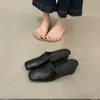 Recién llegado: Mules de Cuña de Moda para Exteriores que Aumentan la Altura, con Punta Cerrada para Mujer, Zapatos de Verano Slip-On Cuadrados para Mujeres Menudas