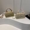 2026 Bolso Cuadrado Pequeño de un Solo Hombro Nuevo y Elegante Bolso de Moda Simple para Mujer Bolso Cruzado Estético Casual con Personalidad
