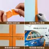 Cinta de enmascarar naranja, resistente a los rayos UV, sin residuos, alta viscosidad, resistente a altas temperaturas, para enmascarar pintura automotriz