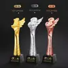 Troféu de Cristal em Resina Feito Sob Medida para Competições de Dança, Prêmios Infantis, Funcionários Destaques, Equipes de Empresa, Competições de Canto e Dança
