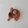 Touca de Tricô para Bebê Primavera e Outono Lã Fina para Bebê Boina Fofa Super Fofa Chapéu de Pintor para Meninos e Meninas Tendência