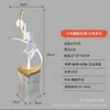 Lámpara de escultura abstracta de bola de personaje Lámpara de sala de exposiciones lámpara de oficina de ventas de hotel Lámpara de decoración artística lámpara de león lámpara de pie con forma humana