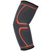 Venta al por mayor de coderas deportivas transfronterizas Amazon para hombre, coderas deportivas tejidas de nailon antideslizante para montar, baloncesto, fitness