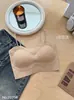 Sujetador de Espalda Seamless Beauty para Mujer Primavera/Verano 2026, Sin Aros, Transpirable, Amigable con la Piel, Copa Fija, Realce, Anti-Exposición, Estilo Versátil