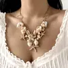 Bestseller transfronterizo Collar bohemio de conchas, joyería de cadena para clavícula multicapa estilo vacación de verano en la playa al por mayor