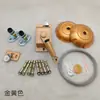 Tendedero de Balcón de un Solo Poste con Manivela, Juego Completo de Accesorios, Manivela Manual, Cable de Acero, Adaptador de Esquina, Juego de Polea Fija