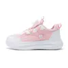 ¡Guau! Zapatos para Niñas, Nuevos Modelos de Primavera, Tenis Infantiles con Hebilla Giratoria, Zapatos Ligeros de Piel para Correr para Niñas Mayores