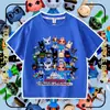 Ropa de mercancía del nuevo juego Animal Hospital, camisetas de manga corta para niños, tops de manga media, modernos