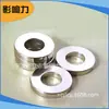 Imán de Neodimio-Hierro-Boro imán redondo con avellanado N35H imán fuerte de NdFeB D25xd10x3mm magnetización axial