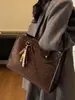 Bolso Tote de Gran Capacidad con Estampado de Leopardo para Mujer 2026 Nuevo Estilo Coreano Bolso de Hombro Versátil Bolso de Hombro Versátil de Nicho
