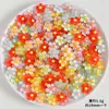 Flores Artificiales Mixtas Pegamento en Crema DIY Funda para Teléfono Móvil Accesorios de Resina Pasador Joyería Imán para Refrigerador Llavero Material