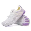 Zapatos transfronterizos nuevos de secado rápido y transpirables para senderismo y montañismo, adecuados para vadear, nadar y actividades de playa; zapatos de cinco dedos para exteriores con suelas antideslizantes