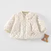 Ropa para bebé para otoño e invierno, abrigo de algodón grueso y cálido para niños, conjunto Clase A, ropa de abrigo de invierno para niños, prenda superior individual