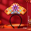 Diademas de Año Nuevo, Pequeños Regalos Hechos a Mano, Accesorios para Fotos, Materiales de Manualidades, Regalos para Actividades de Año Nuevo para Niños de Preescolar del Año del Caballo