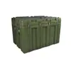 Caja de Plástico con Ruedas Caja de Materiales 1200*800*800 Caja para Equipo Caja para Equipo de Estrategia de Campo Exterior Caja de Transporte de Equipo de Combate