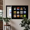 Pintura Decorativa Personalizada al por Mayor Transfronteriza para Cajas de Medidor Eléctrico, Instalación sin Taladro, Pintura de Cubierta de Caja de Medidor Eléctrico Estilo Clásico Chino para Entrada de Sala de Estar