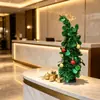 Nueva Decoración Navideña Mini Árbol de Navidad Plegable Mesa Adorno Pequeño 40CM Adorno de Escritorio de Árbol de Navidad