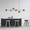 Lámpara Colgante de Diseño para Comedor Nórdico, Lámpara Colgante para Barra de Bar, Luz de Cocina, Iluminación Dúplex Dorada Creativa Moderna Minimalista de Lujo Ligero