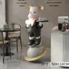Alemán 2026 Nuevo Modelo Fabricante Oso Grande Violento Adornos para Sala de Estar Mueble de TV de Pie Junto a la Mesa de Café Accesorios para el Hogar