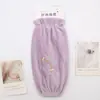 Mangas Largas para Mujer, Mangas Protectoras de Terciopelo Antimanchas Otoño e Invierno, Mangas con Bordado de Letras y Moños Lindas, Venta al por Mayor