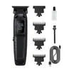 Diretamente do fabricante, best-seller transfronteiriço: aparador de cabelo com cabeça de óleo, tesoura de cabelo com lâmina de chifre, aparador de cabelo digital recarregável multifuncional para homens