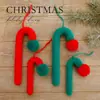 Colgante de Bastón de Navidad de Amazon Diseño de Escena Navideña DIY Decoración de Árbol de Navidad Colgante de Bastón de Lana