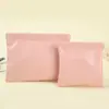 Saco de armazenamento de cabo de dados com fechamento automático fone de ouvido com fio bagagem de mão mini bolsa pequena portátil boca cosmética envelope vermelho