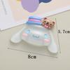 Extra Grande Transparente Luminoso Sanrio DIY Soporte para Funda de Teléfono Móvil Accesorios Agujero Zapato Imán para Nevera Material para Pasador