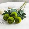 Bolas de Crisantemo Artificiales, Crisantemos de Septiembre, Flores de Ping Pong Artificiales, Decoración para el Hogar y Bodas, Arreglos Florales, Flores Artificiales Decorativas