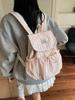 Mochila de Moda Transfronteriza Simple de Rayas Verticales 2025 Nueva Versátil para Viajes de Desplazamiento Mochila de Estudiante Comercio Exterior