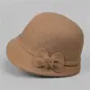 Chapéus de Outono e Inverno para Mulheres de Meia-Idade e Idosas, para Mães, Avós e Senhoras Idosas, Chapéus Quentes, Chapéus de Lã Engrossados, Chapéus da Moda