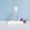 Botella Blanca de Loción de 100ml en Stock, Botella Transparente con Tapa Combinada de Doble Capa Galvanizada de 500ml, Botella para Agua Tonificante Cosmética