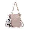 Bolso de cubo estilo dulce al por mayor para mujer, nuevo bolso de hombro y bandolera con patrón de diamantes para el verano 2026