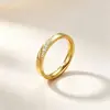 Venta caliente transfronteriza estilo coreano temperamento simple con diamantes estilo coreano temperamento simple con diamantes anillo Diseño de nicho lujo ligero ins