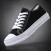Zapatos de mujer de moda 2026 primavera/otoño populares zapatos de lona casuales zapatos negros zapatos de mujer de moda estilo coreano zapatillas planas