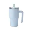 Taza de coche de acero inoxidable 304 de doble capa con aislamiento al vacío de 20 oz, taza de doble capa para café frío (cold-retaining 30 ice-brew) en stock