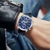 Relógio Aliexpress Movimento Multifuncional Cronógrafo Relógio Masculino Moda Relógio de Negócios Calendário Luminoso À Prova d'Água Relógio de Quartzo