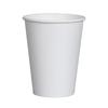 Taza de café desechable espesada, taza de té con leche blanca pura, embalaje comercial personalizado para llevar leche de soja, película de doble revestimiento, taza para bebidas frías y calientes