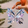 Acrílico Año Nuevo Día de San Valentín Mariposa Plana Decoración del Hogar Forma Colgante de Coche Adorno 2D Transfronterizo